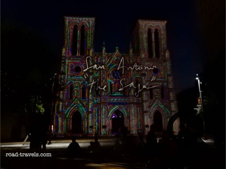 Sam Fernando Catheral Light Show