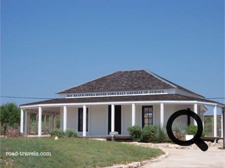 Judge Roy Bean Saloon & Museum 