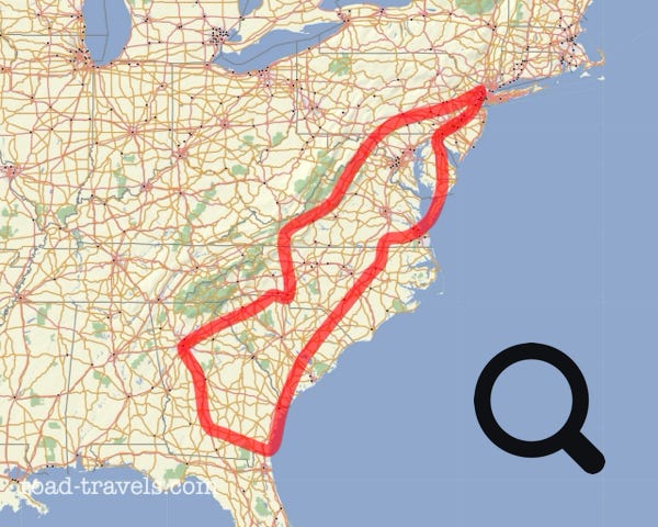 Road-Travels.com Mid-Atlantic